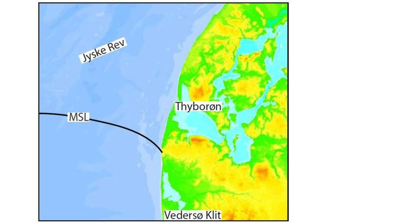 Jyske Rev map