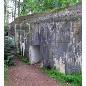 Rom flyveplads - besøgsbunker